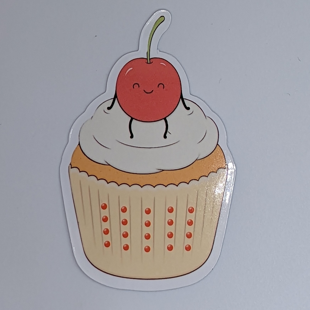 Cupcake Sticker